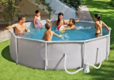 Summer Waves 10ft Round Frame Family Pool - 10ft - 4792L • £160