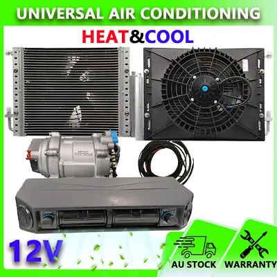 12V Under Dash AC Air Conditioner Evaporator Compressor Auto System Heat & Cool • $1249.99