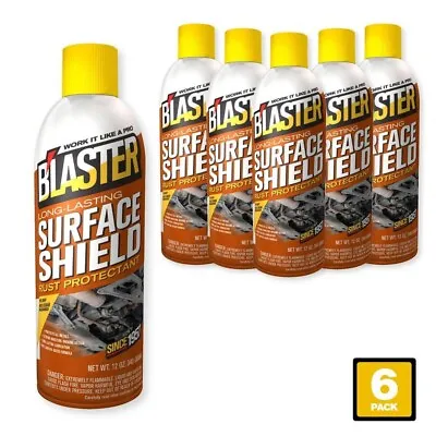 Blaster Surface Shield Corrosion Protection Long Lasting 12 Oz Spray Pack Of 6 • $57.46