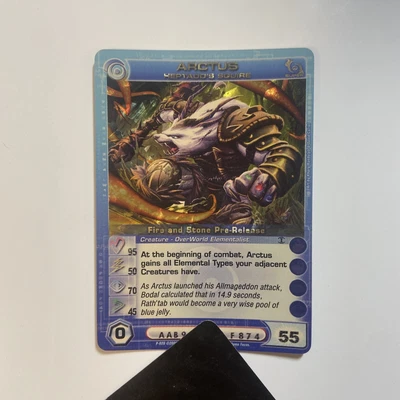 $35.12 • Buy Chaotic Card Arctus Heptadd’s Squire Fire And Stone Pre-Release NM