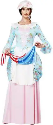 California Costume Betsy Ross Colonial Lady Dress Adult Women Halloween01566 • $14.78