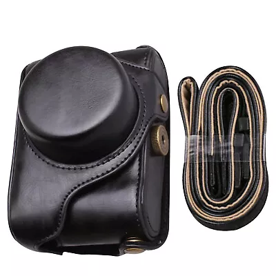 Camera Leather Case Strap Storage Bag For Fujifilm X100V X100F X100T X100S X100 • $18.99