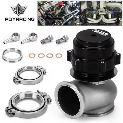 PQY 60mm External Turbo Water Cooled Wastegate Replaces V60 Similar KIT Black • $144.50