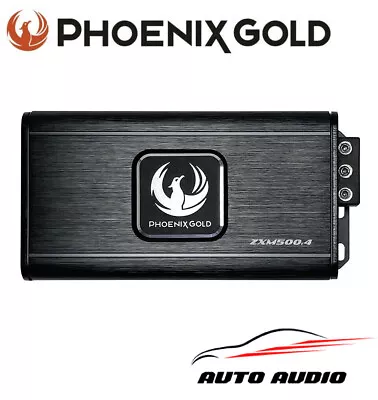 PHOENIX GOLD ZXM500.4  4 Channel 1000 Watt Bridgeable Car MINI Micro Amplifier • £189.99