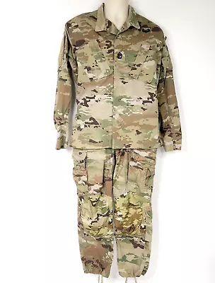 US Army Combat Multicam OCP Jacket Small / Pants Medium X-Short Insect Shield • $24.99