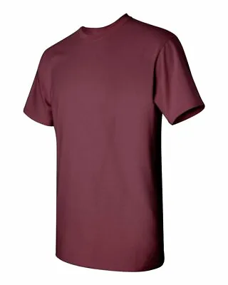 Gildan Plain Cotton T-Shirt Short Sleeve Solid Blank Design Tee Men Tshirt S-5XL • $4.75