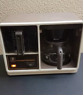 VTG General Electric Spacemaker 10-Cup Automatic Drip Coffee Maker Model B1SDC-1 • $44.95