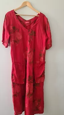 Grace Cooper Italy Linen Dress • $20