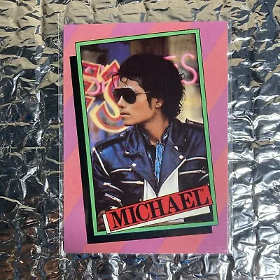 1984 Topps Michael Jackson Trading Series 1 Card  #5 • $1.75