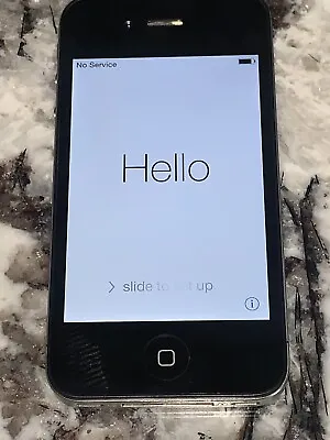 Apple IPhone 4 16GB  Black Verizon A1349 CDMA Don’t Miss Out Buy Today • $19.99