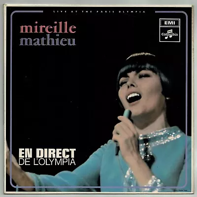 (35) Mireille Mathieu - En Direct De L'Olympia LP • $10.95