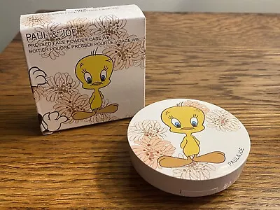 Paul & Joe Ltd. Ed. Looney Toons Tweety Bird & Sylvester Face Powder Case WB 002 • $29.99