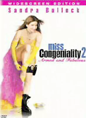 Miss Congeniality 2 Armed And Fabulous Sandra Bullock Regina King  DVD Disc Only • $3.25