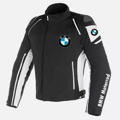 BMW Motorbike Leather Jacket Men Biker Racing Jacket Motorcycle Jackets MOTOGP • $168.99