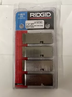 Ridgid 1”-2” NPT High Speed Unv Right Hand Pipe Dies 47790 • $145