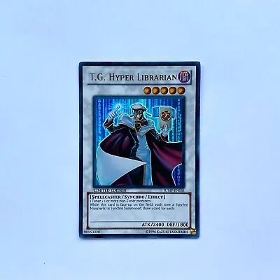 T.G. Hyper Librarian / Hyper Librarian - Yu-Gi-Oh! JUMP-EN051 ULTRA - Good • $16.05