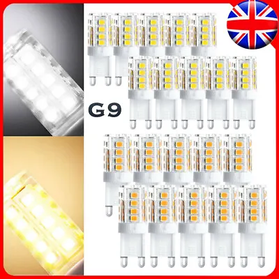 10x G9 LED Bulb Warm/Cool White 5W=40W Halogen Capsule Light Bulbs Energy Saving • £8.79