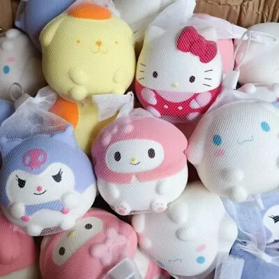 5Pcs Squishy Sanrio Hello Kitty My Melody Cinnamoroll Kuromi Decompression Toy • $16.02