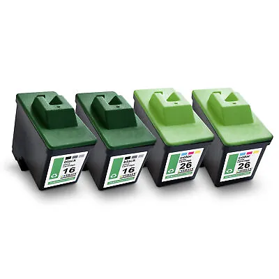 4x Pro Cartridge 2+2 Replaces Lexmark NO16 NO17 NO26 NO27 • £56.04