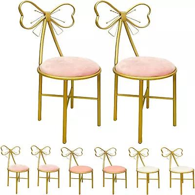 Set Of 2 Modern Vanity Chair Makeup Bedroom Dressroom Dressing Table Stools • $65.06