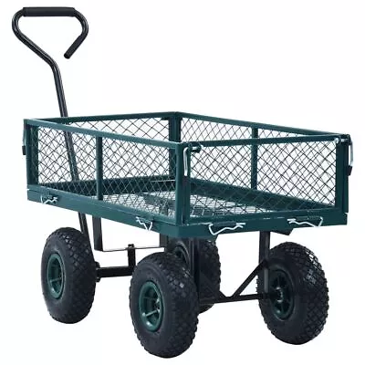 Heavy Duty Garden Cart Utility Trolley Beach Festival Transport Wagon Hand Truck • $157.95