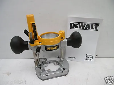 £75 • Buy DeWALT DCW604 D26203 D26204 ROUTER Plunge Base Assembly