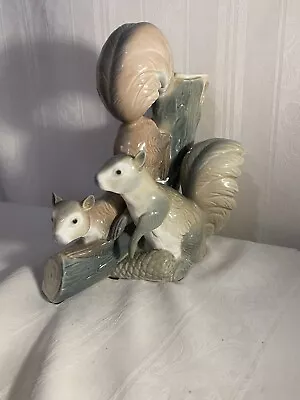 Zaphir Lladro Squirrel Vase Ceramic Figurine Spain VERY RARE  • $160