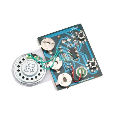 30s Greeting Card DIY Recordable Voice Chip Music Box Sound Musical Module • $5.06