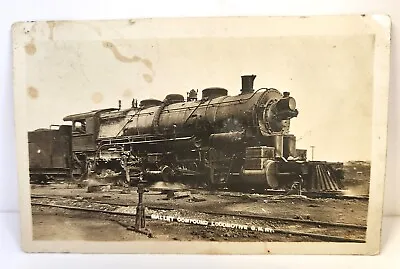 RPPC Great Northern Railroad Whitefish Montana 1909 Mallet Compound Locomotive • $34.95