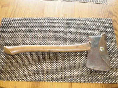 Vtg Marbles Gladstone Mi Hatchet Leather Sheath Usa Original Handle Belt Ax Wood • $181.79