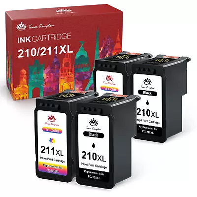 Ink Cartridge For Canon PG-210XL CL-211XL PIXMA MP280 480 490 495 Printer Lot • $15.95