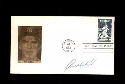 Gene Michael Signed 1983 FDC Babe Ruth Cache First Day Cover Autograph • $14