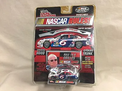 Nascar Racing Champions Rules Opening Hood Trunk 2000 Ford Taurus 19.0 Grilles • $3.95