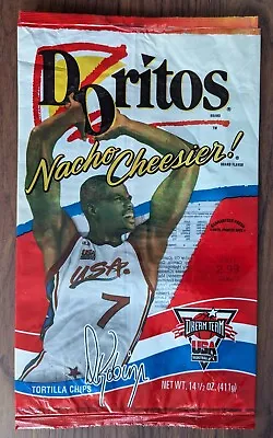 Doritos Nacho Cheese Empty Bag Team USA Basketball David Robinson #7 Dream Team • $3