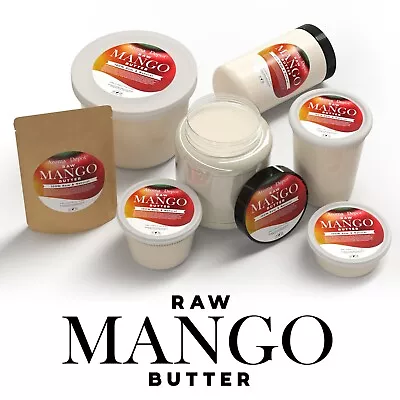 Mango Butter Bulk 100% Pure Raw Natural Unrefined For  Skin Hair & Body Care • $9.95