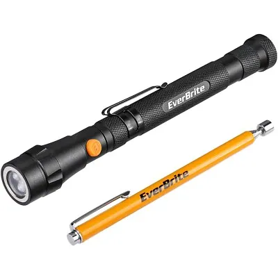 EverBrite 2PC Magnetic Pick Up Tool Set Telescoping 360 Swivel Extensible Magnet • $16.49