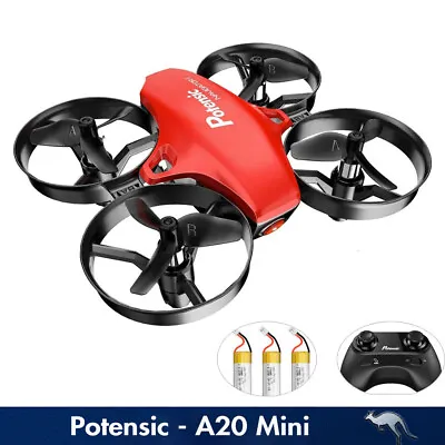 $46.99 • Buy Potensic A20 Mini Drone Remote Control 3 Rechargeable Batteries For Kids Gift