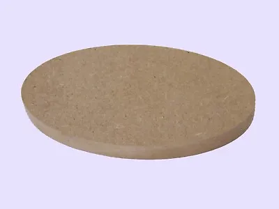 18mm MDF Oval Craft Shape Bases. 7cm To 30cm Sizes. Blank Plinth Trophy • £3.20