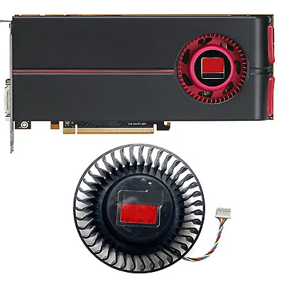 Cooling Fan For AMD Radeon HD6990 6970 6950 6930 6870 Graphics Card Turbo Fan • $11.38