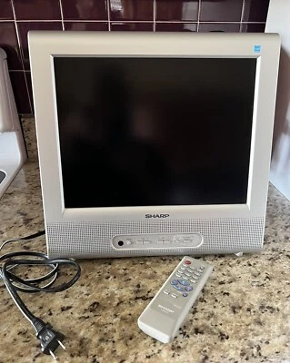 $75 • Buy SHARP 13” LCD Color TV With Remote