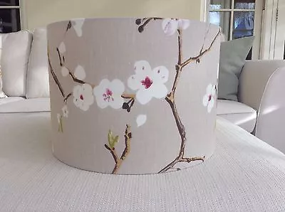 Floral Lamp Shade Prestigious EMI Mulberry Beige Cream Pink Floral Lampshade • £29