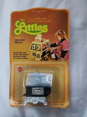 Vintage NOS The Littles Stove Diecast Dollhouse Furniture  Mattel 1980 Carded • $11.01