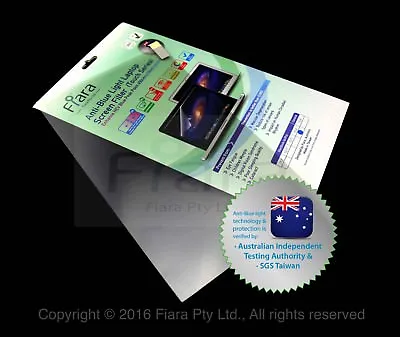 13.3 Inch - Fiara Anti Blue Light Screen Protector / Filter | Self-Adhesive Film • $21.52