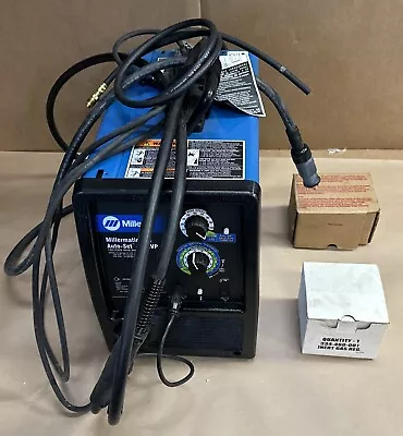  MILLERmatic 211 MIG Welder Auto Set With MVP Welds 24 Gage To 3/8 Mild Steel • $1249.99