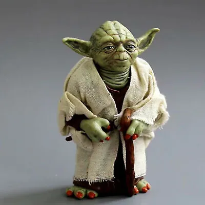 $25.43 • Buy Star Wars 8 Master Yoda PVC Figure Toys Movable Statue Doll Collectible 12cm
