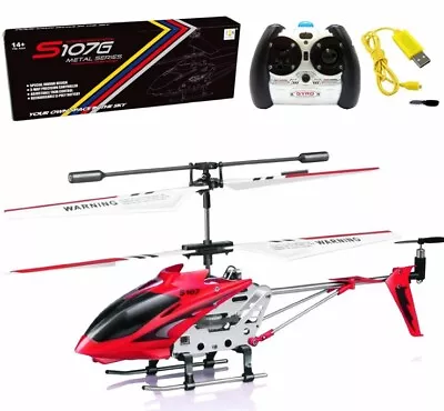 Syma Gyroscopes System S107G Metal Series Mini Remote Control Helicopter • $20