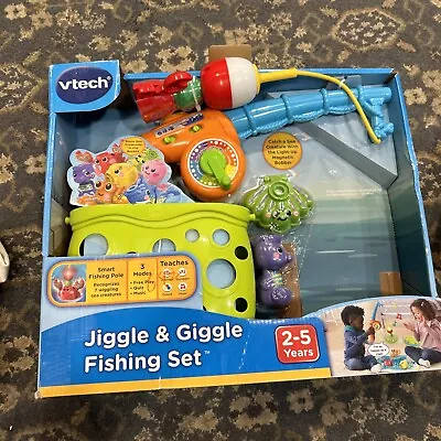 Vtech Jiggle And Giggle Fishing Set - In Box • $35.65