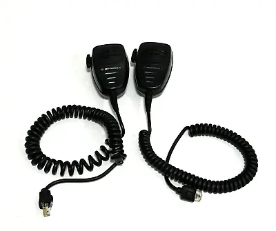 Lot Of 2 Motorola AARMN4025B Microphone Hand Mic • $36.05