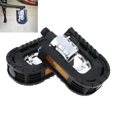 Folding MTB Bike Platform Pedals Aluminum Bicycle Cycling Sealed Bearing Pedals • $12.99