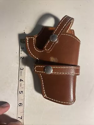 Vintage Bucheimer Gun Holster Model 01-016-49 Brown Leather NOS • $15